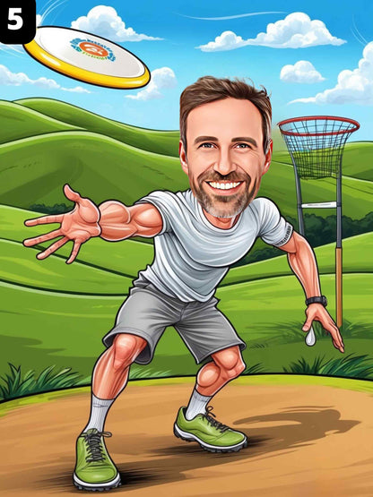 Disc golfeur - Homme