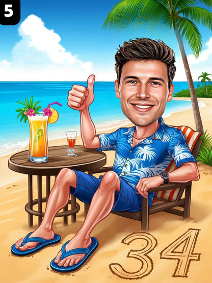 34e anniversaire - Homme