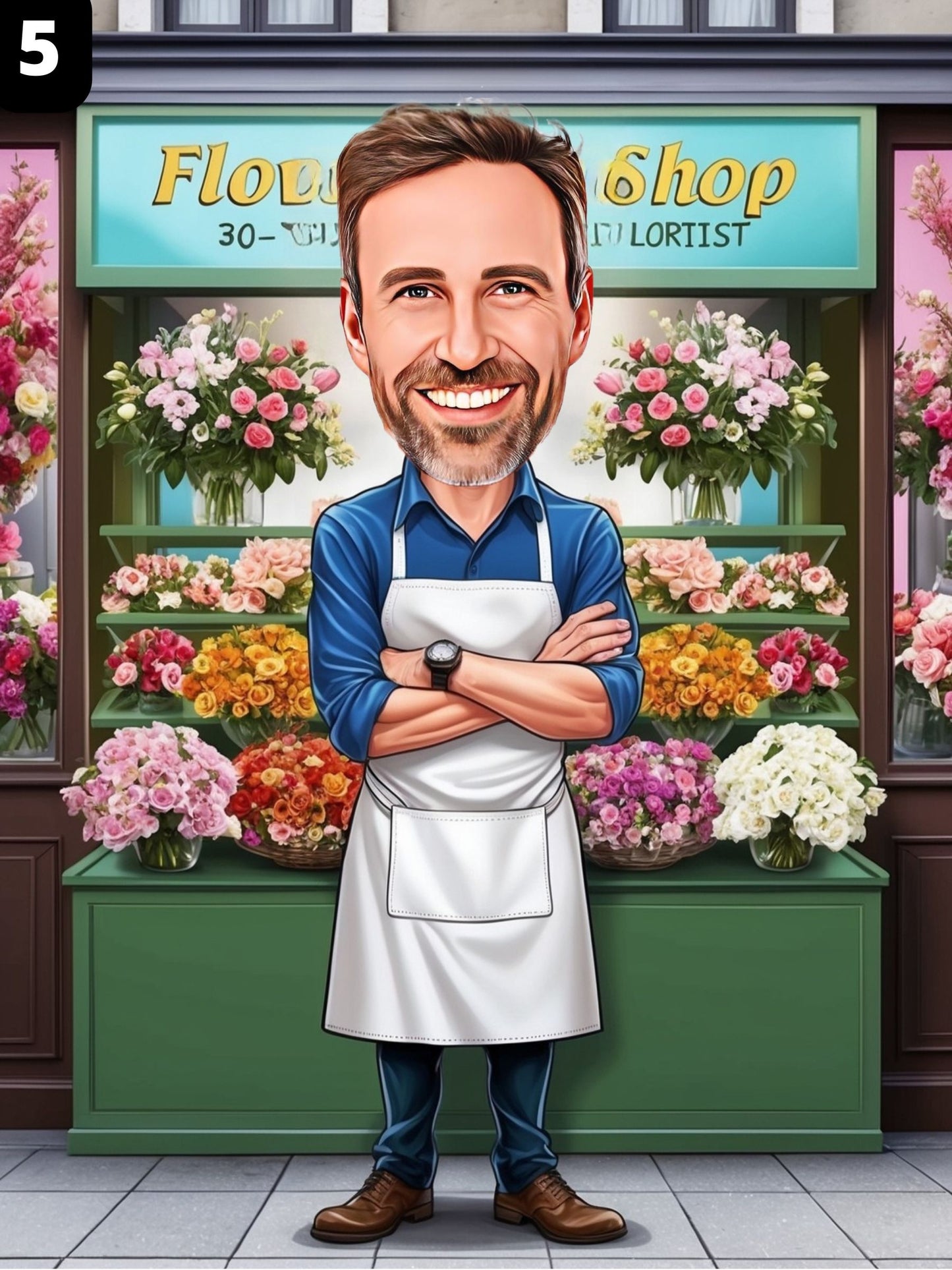 Fleuriste - Homme
