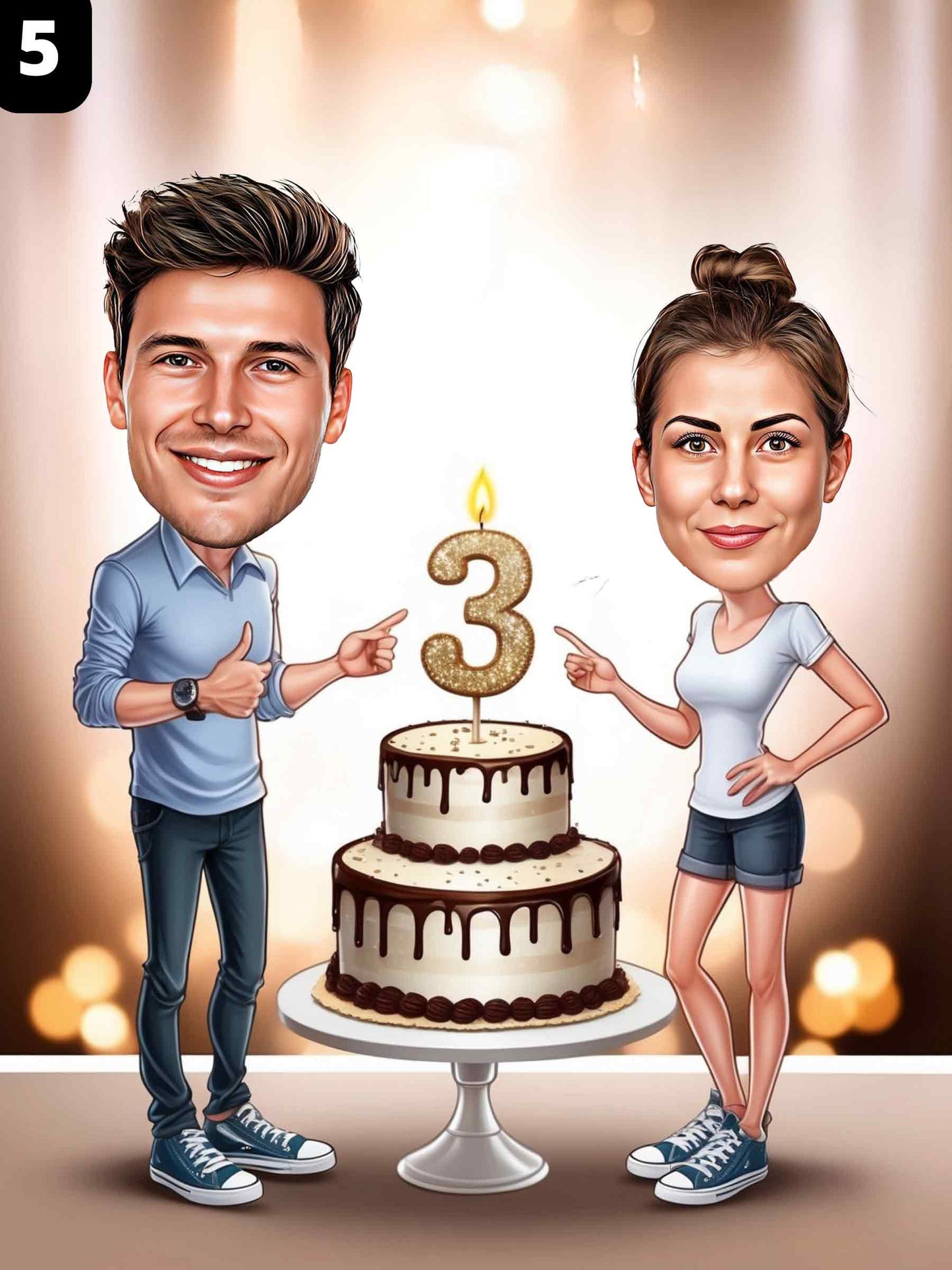 3 ans ensemble