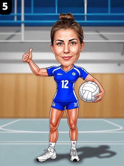 Handball Player - Female