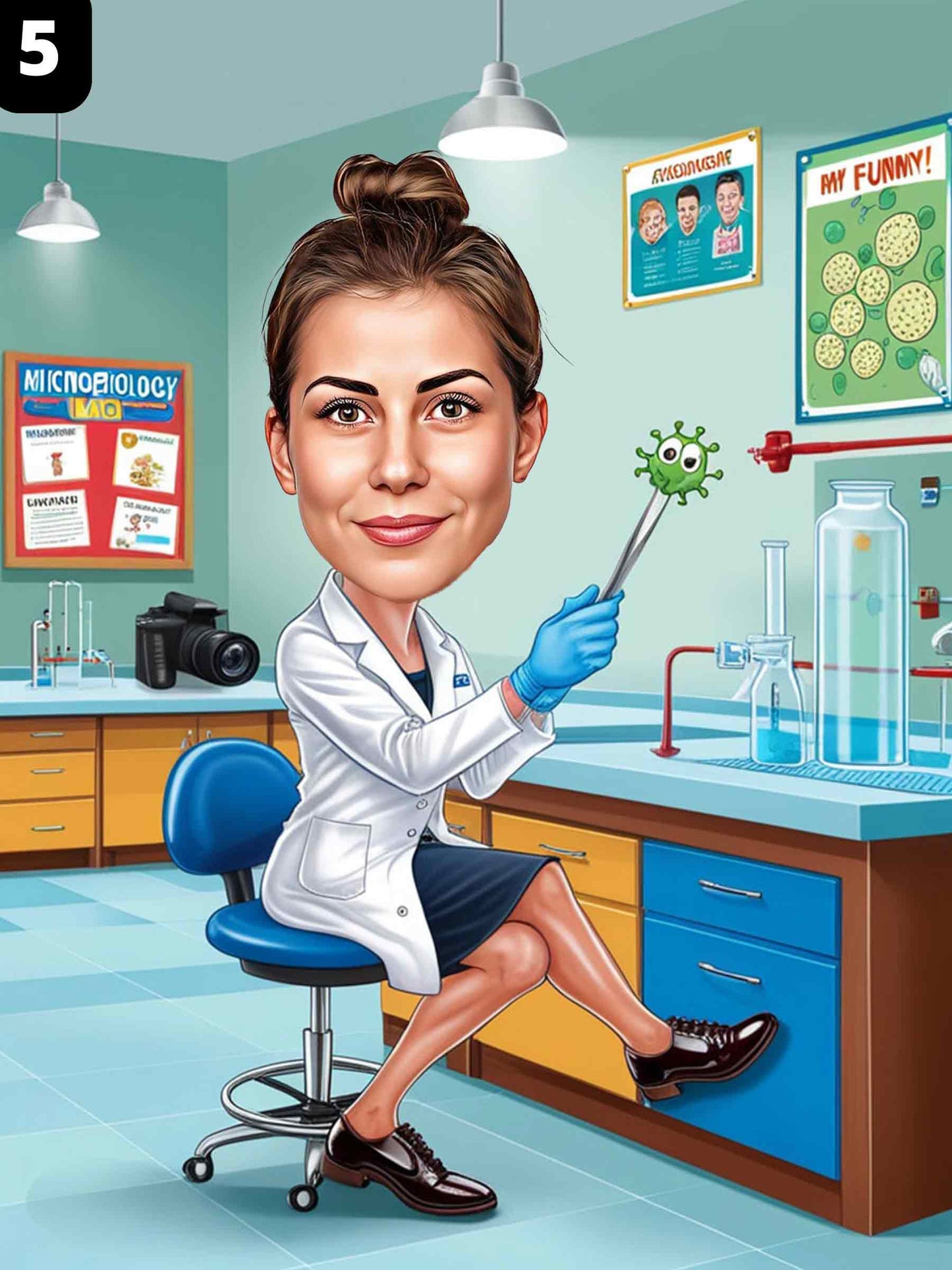 Technicienne de laboratoire - Femme