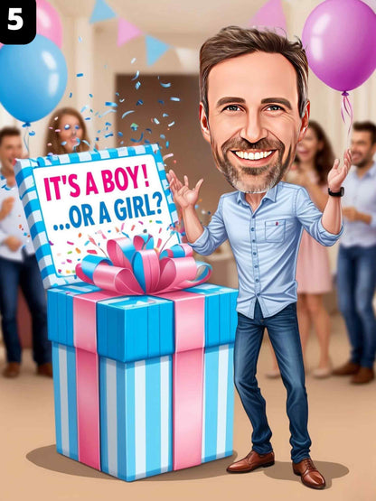 Baby Shower Guest - Male