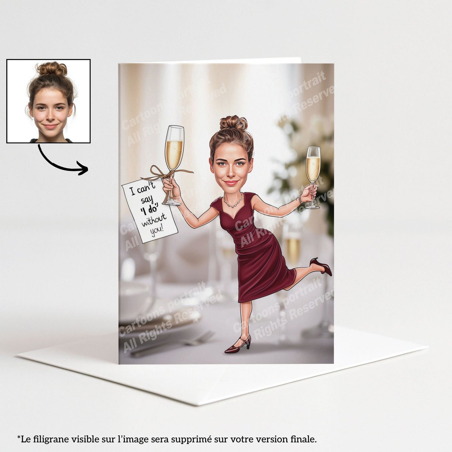 Demande de demoiselles d’honneur