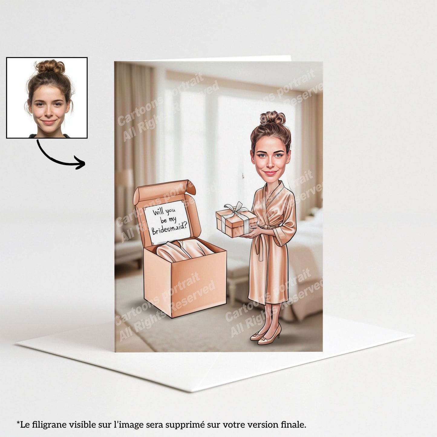 Demande de demoiselles d’honneur