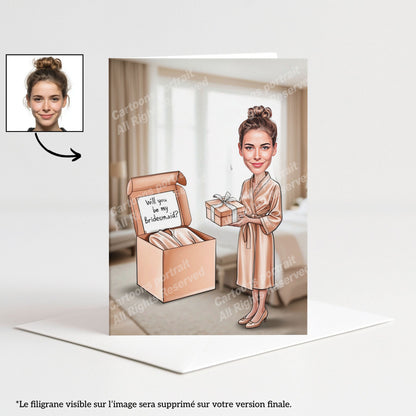 Demande de demoiselles d’honneur