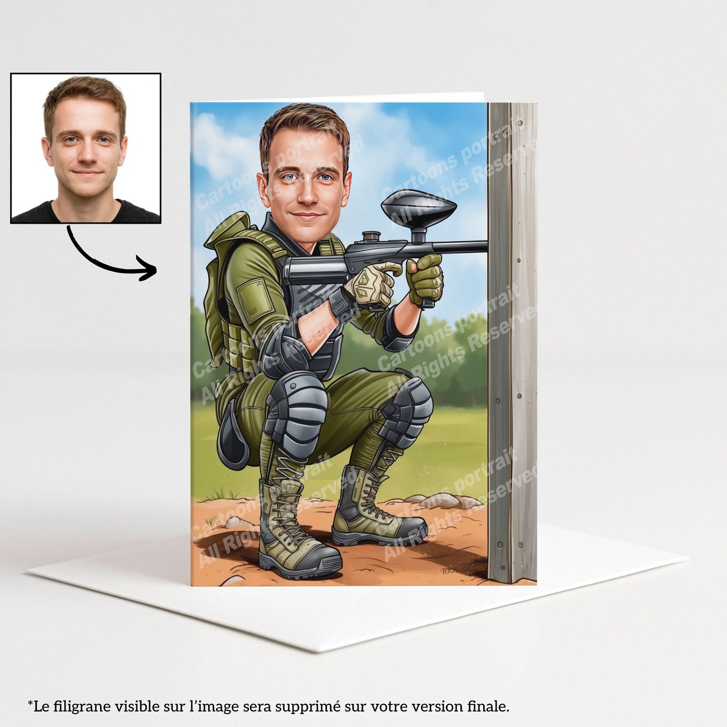 Paintball Player
