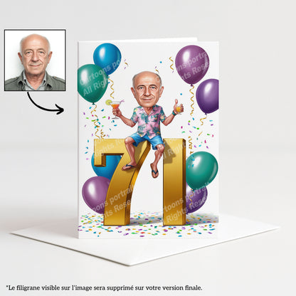 71e anniversaire