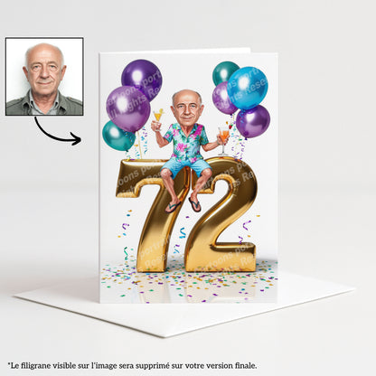 72e anniversaire