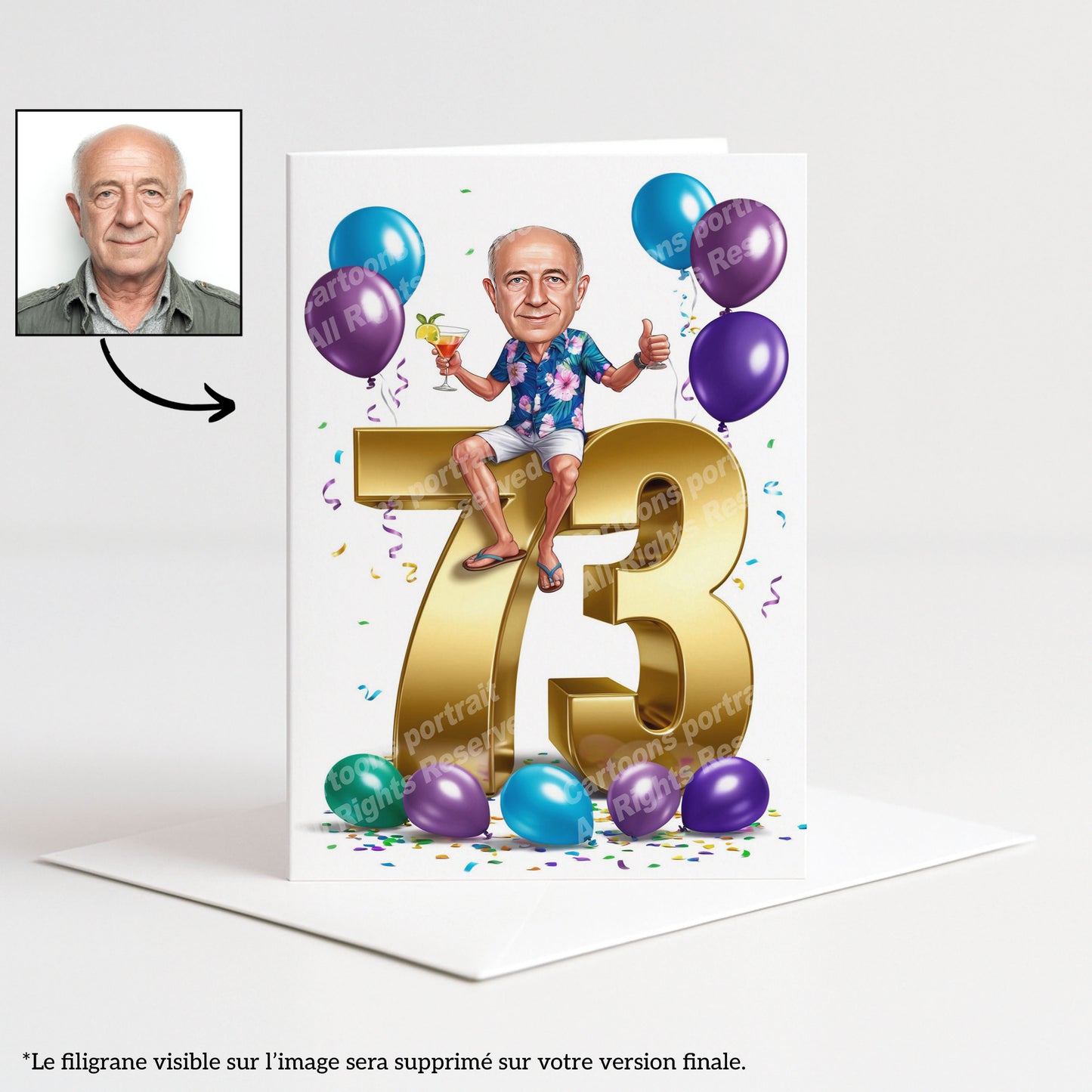73e anniversaire