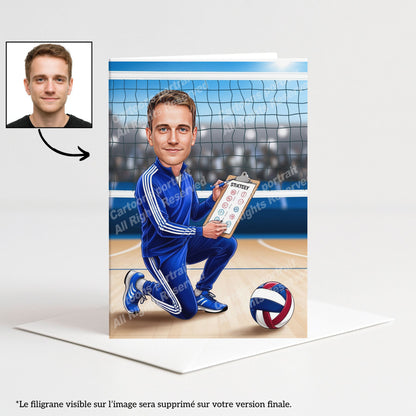 Coach de volley-ball