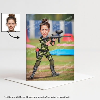 Paintball Player