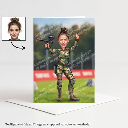 Paintball Player