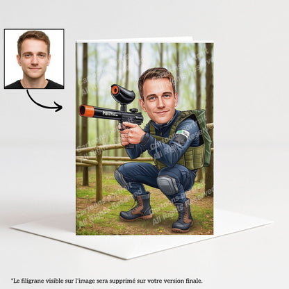 Paintball Player