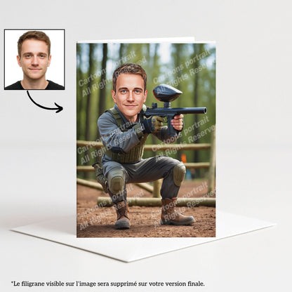 Paintball Player