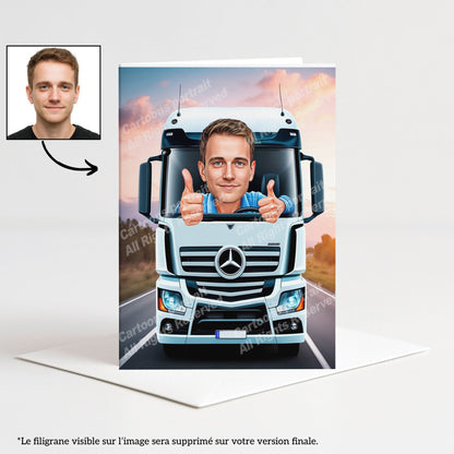 Heavy goods vehicle driver