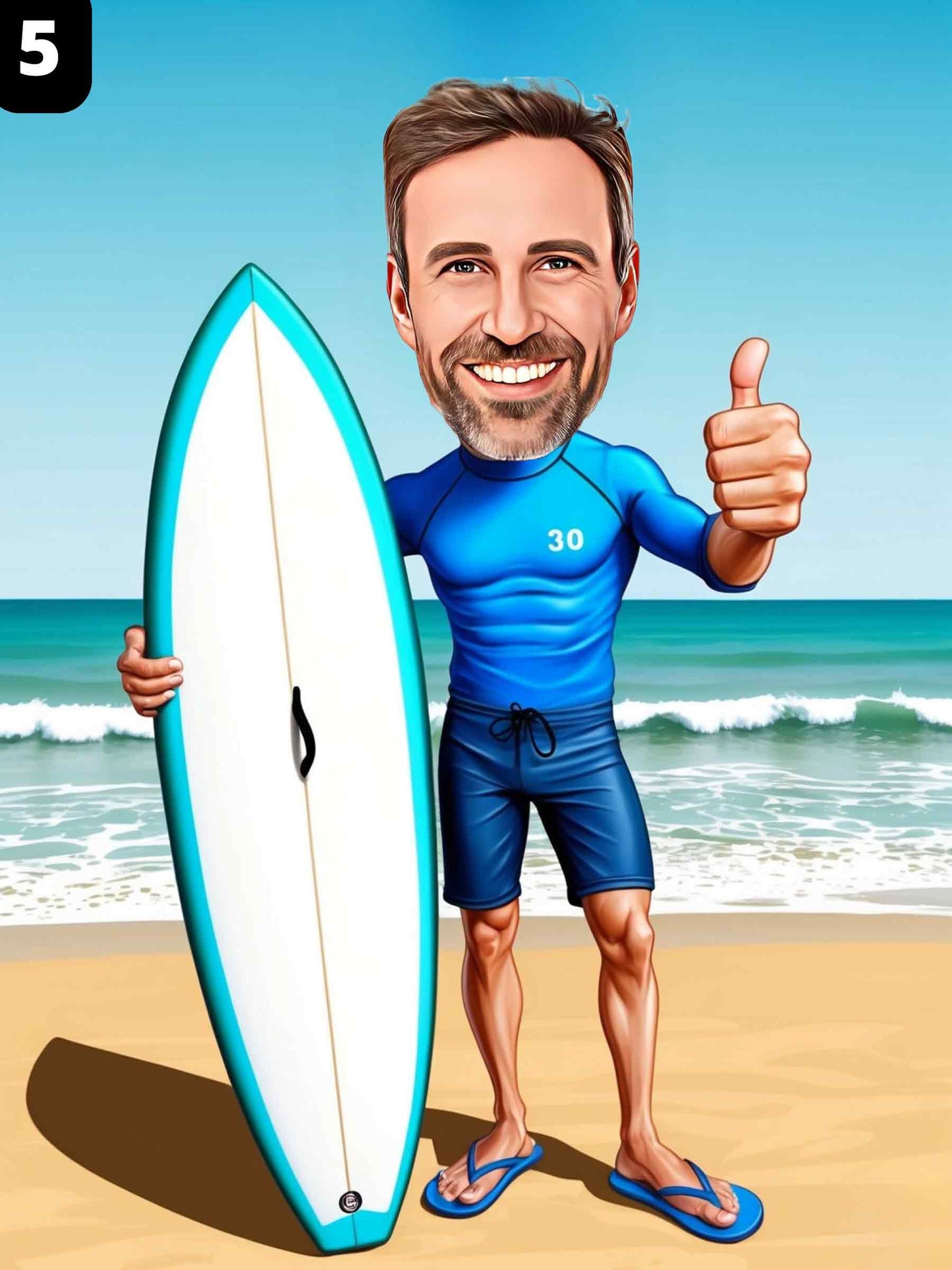 Surfeur - Homme