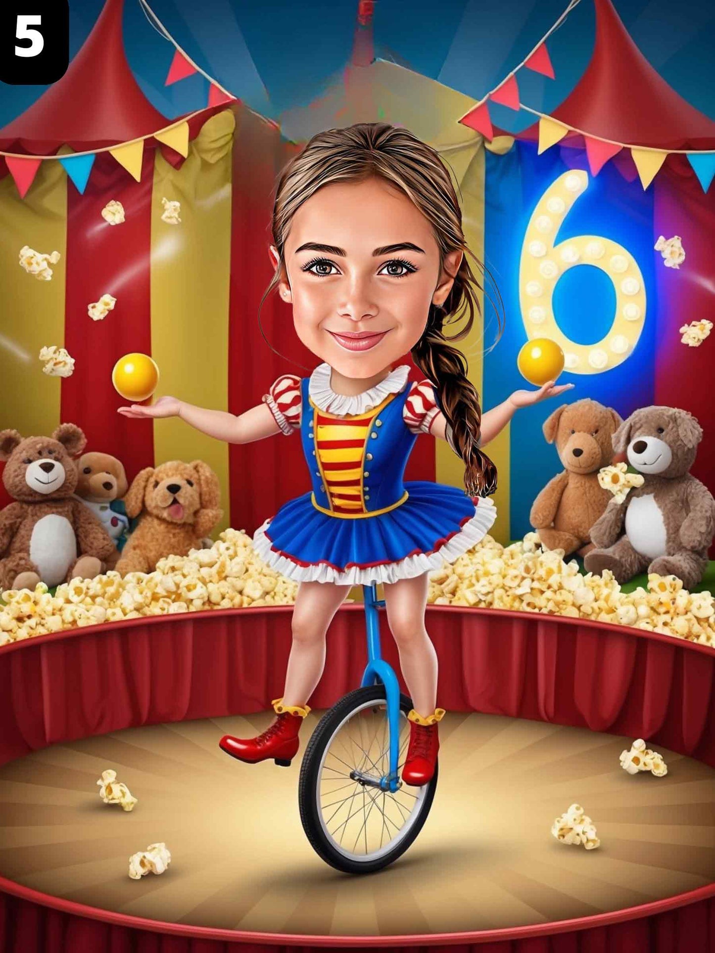 6e anniversaire - Femme