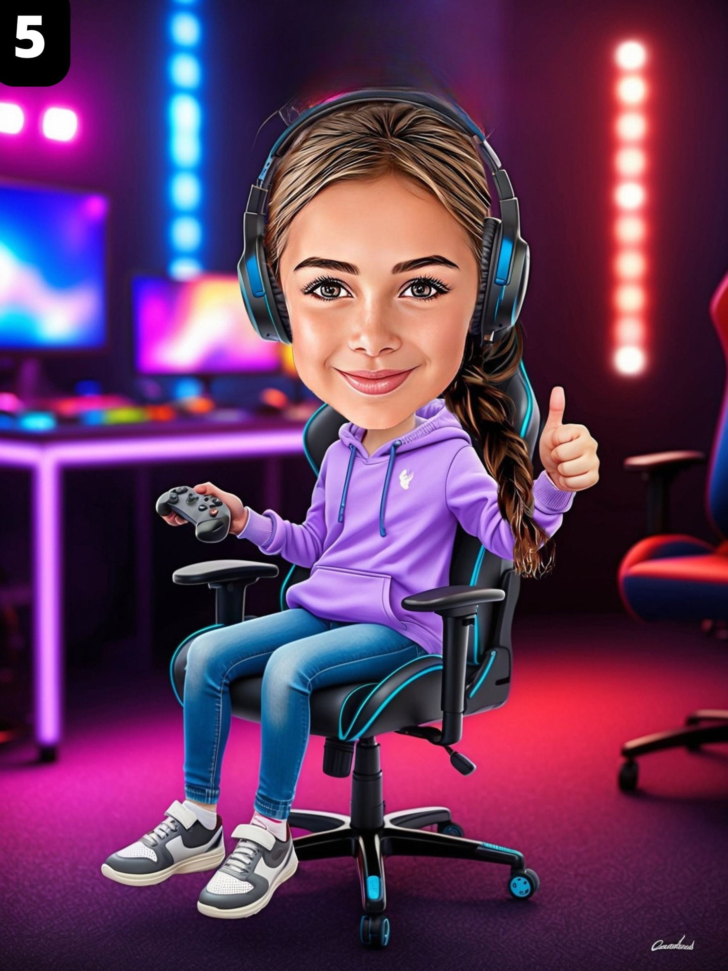 Streamer - Fille
