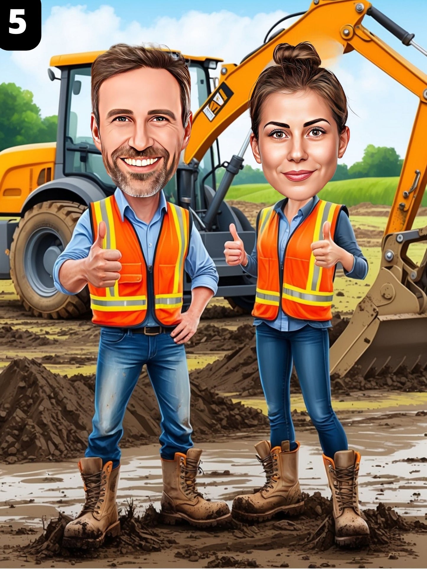 Backhoe Operator - Couple