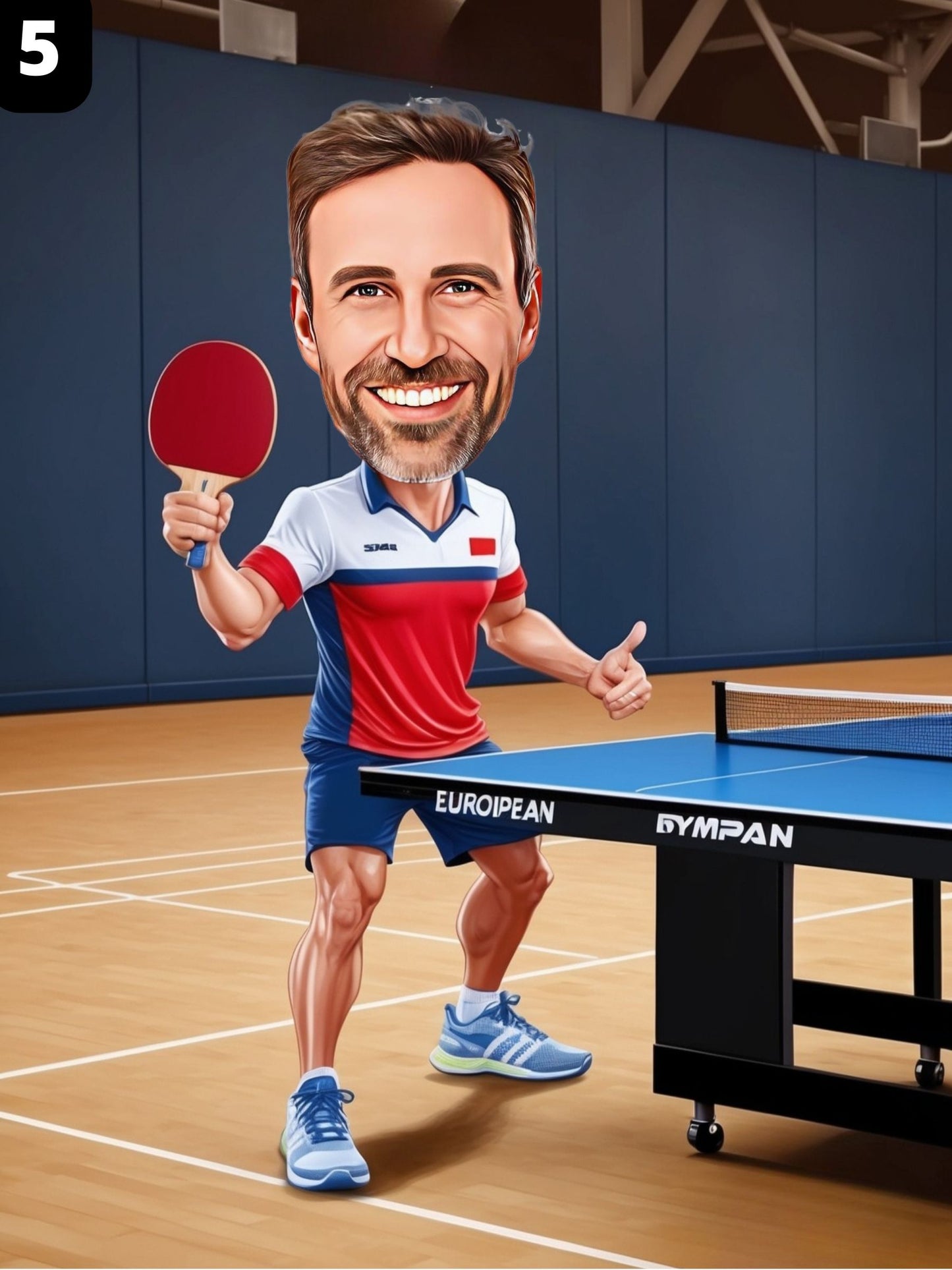 Table Tennis Player - Male