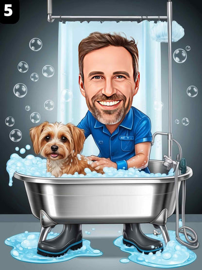 Toiletteur pour animaux de compagnie - Homme