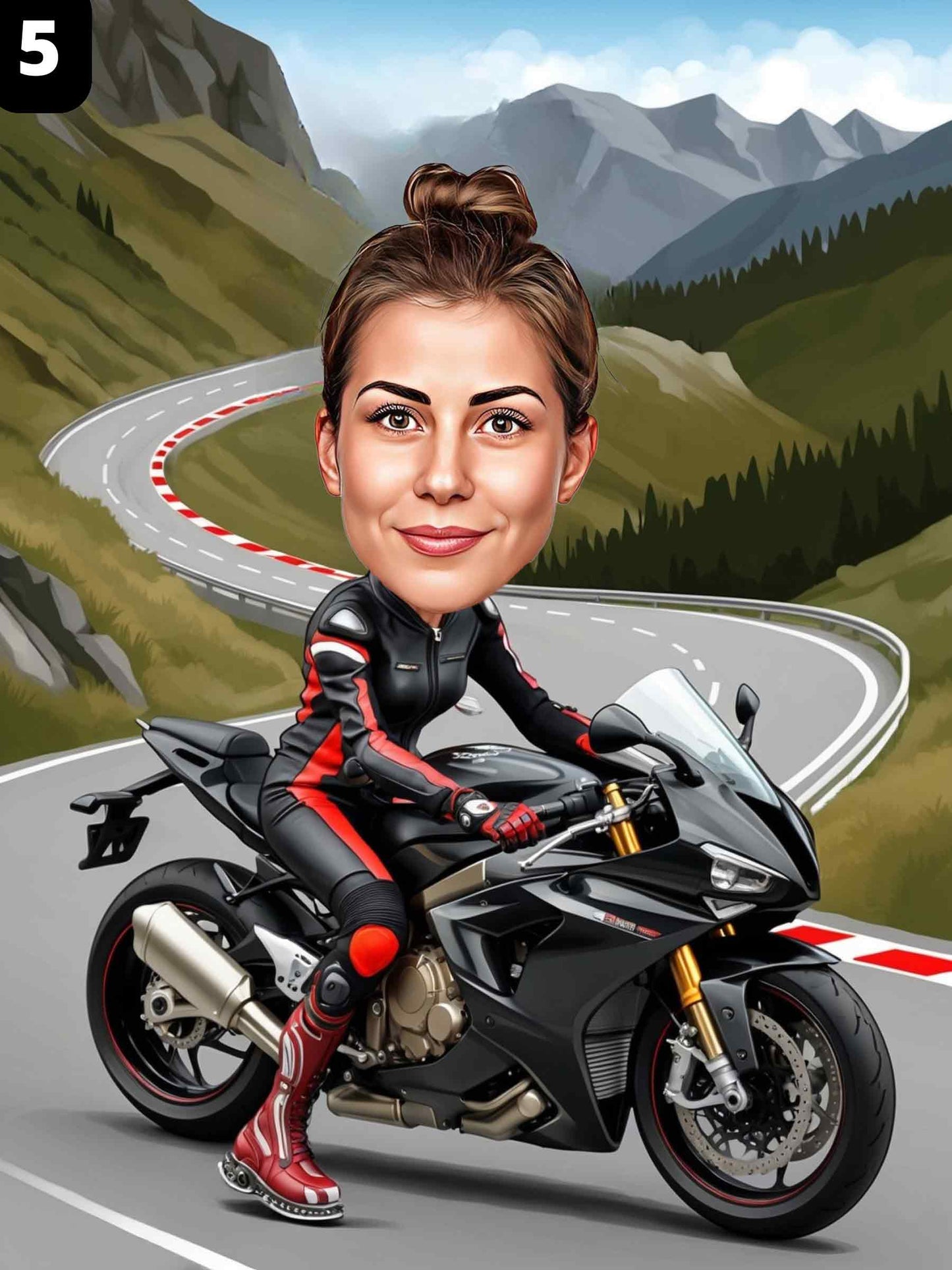 Sport Bike Rider - Female