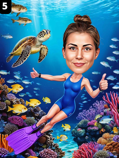 Scuba Diver - Female