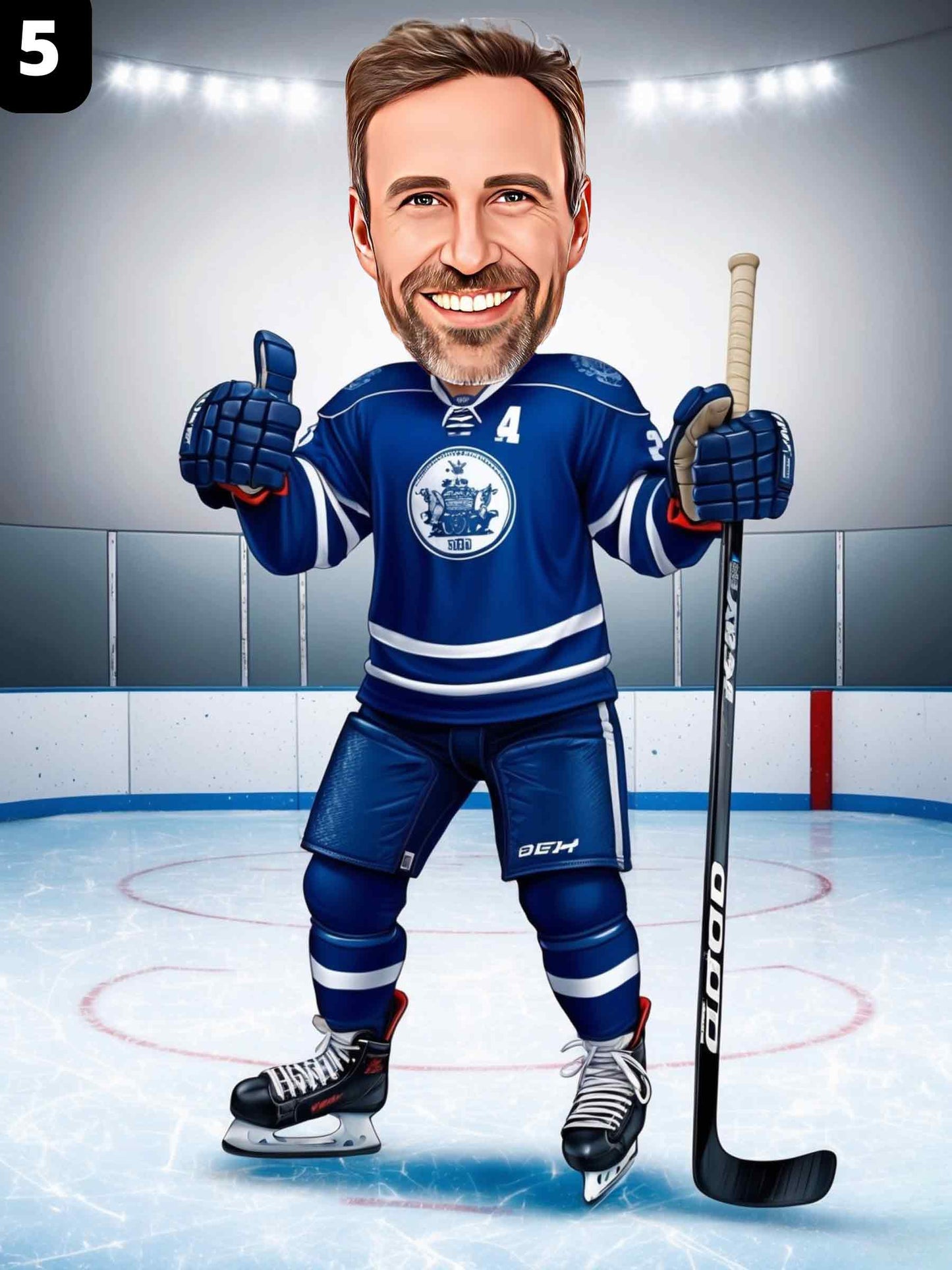 Hockey Player - Male