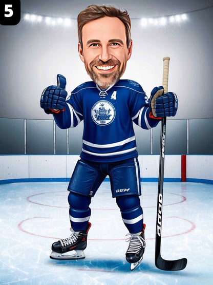 Hockey Player - Male