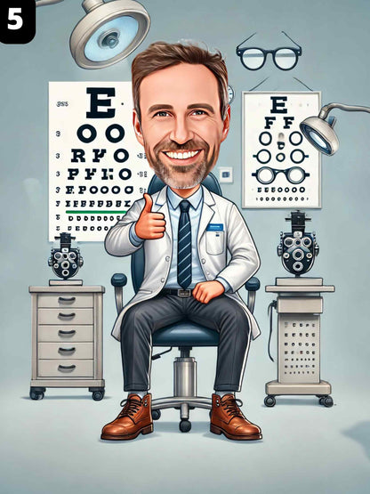 Ophtalmologiste - Homme