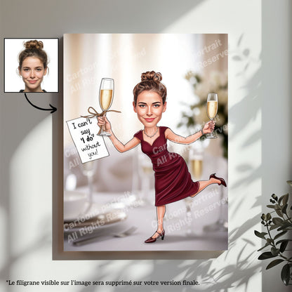 Demande de demoiselles d’honneur