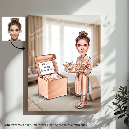 Demande de demoiselles d’honneur