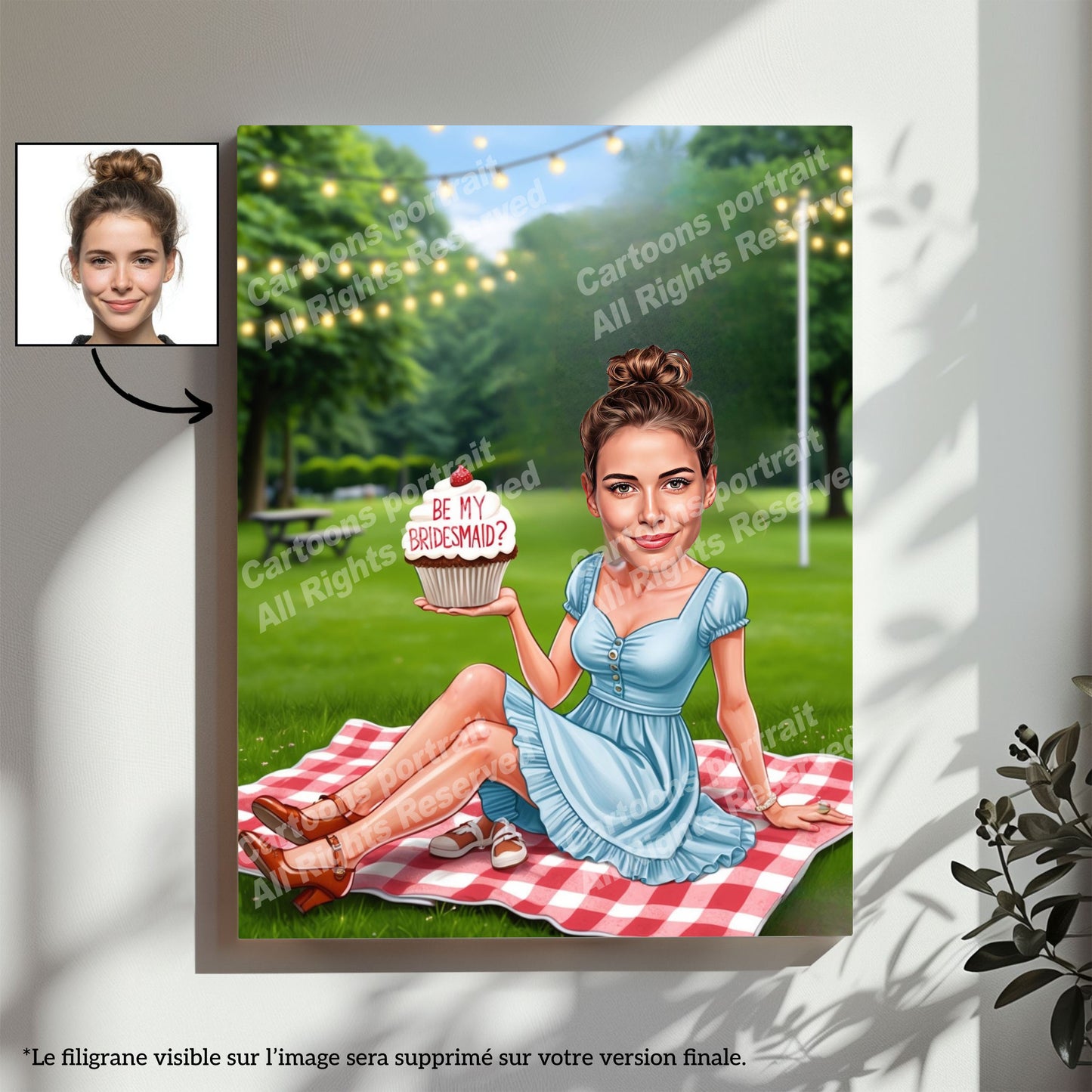 Demande de demoiselles d’honneur