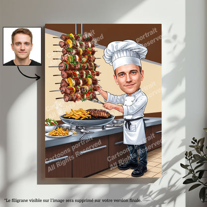 Kebab chef