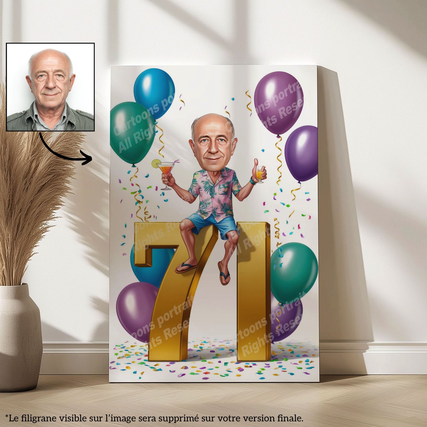 71e anniversaire
