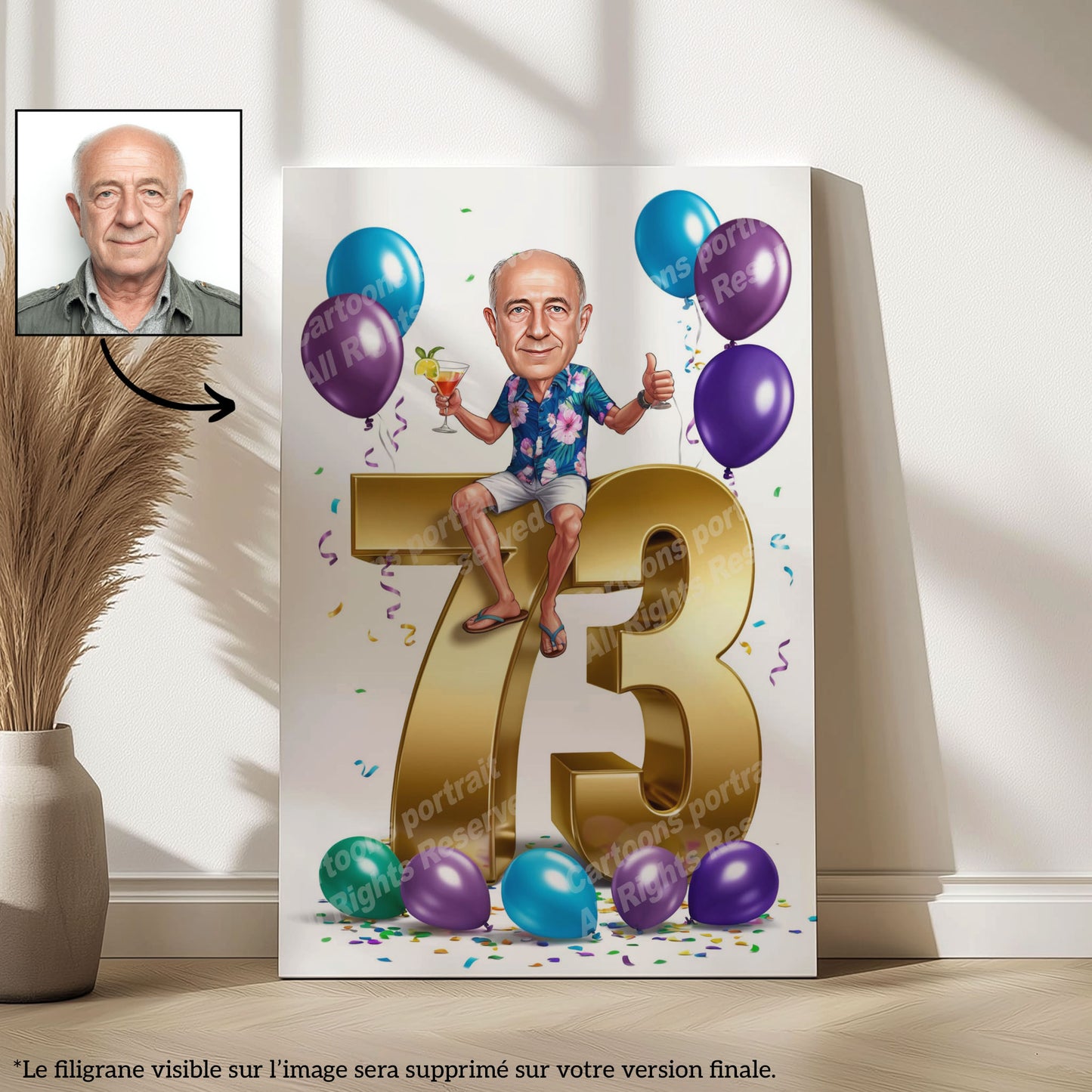73e anniversaire