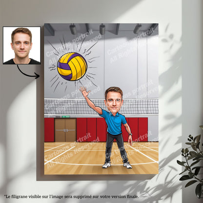 Coach de volley-ball