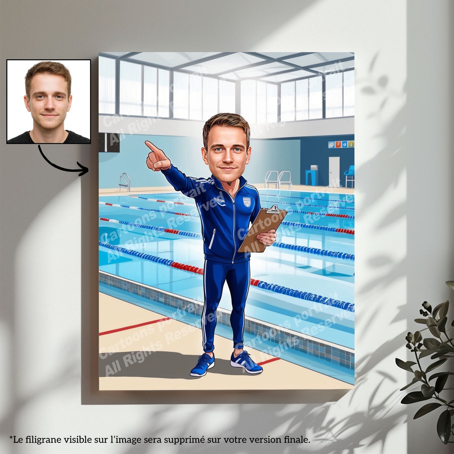 Coach de natation
