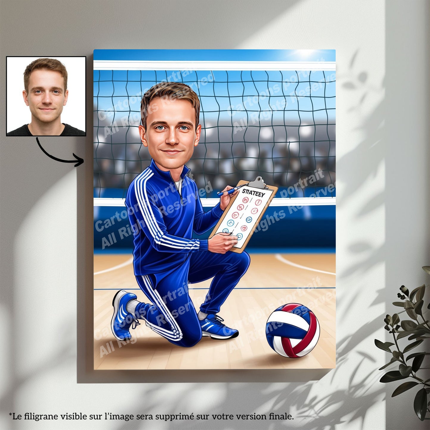 Coach de volley-ball