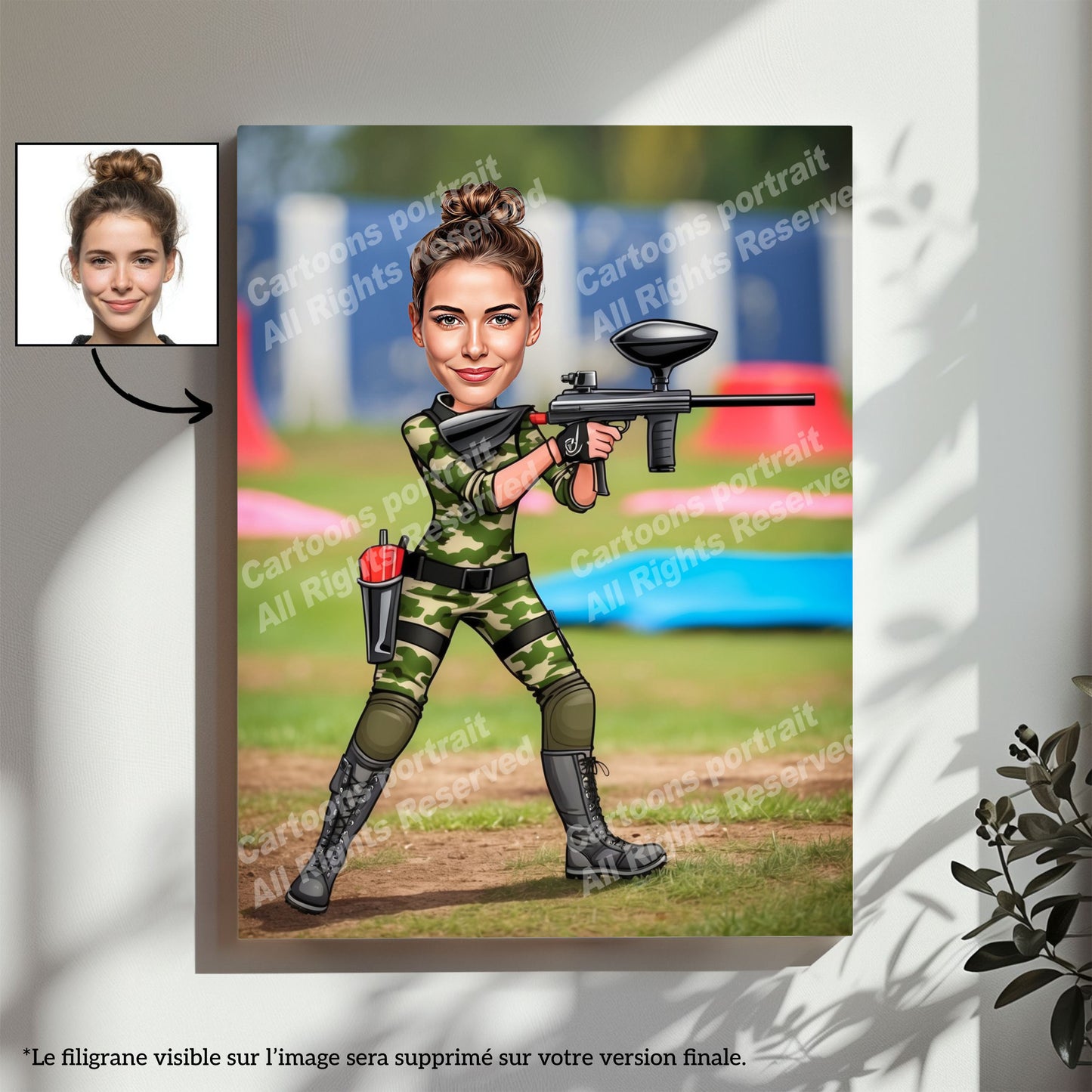 Paintball Player