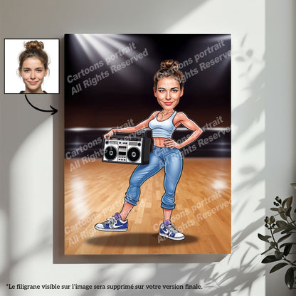 Danseur(euse) de breakdance