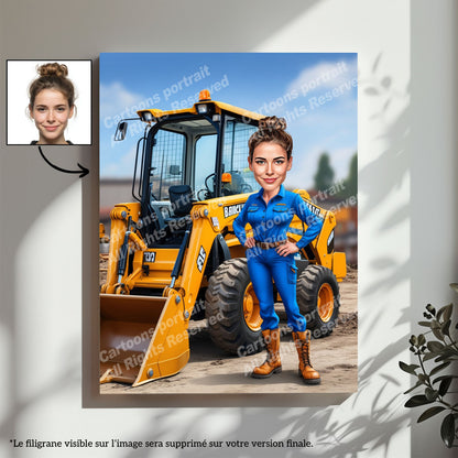 Conducteur(trice) de tractopelle