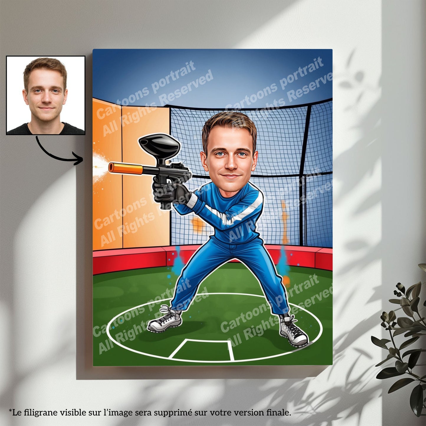 Paintball Player