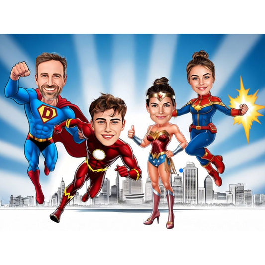 Superheroes group